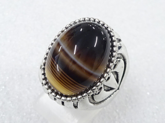 タイガーアイ　指輪(17号)